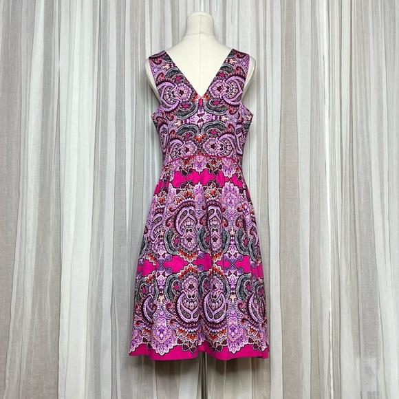 Maggy London Pink Fit & Flare Dress - Picture 3 of 5